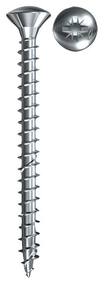 Forgefix General Purpose Screws, Pozi, Csk, Eb Multi Colour (5/8 X 4